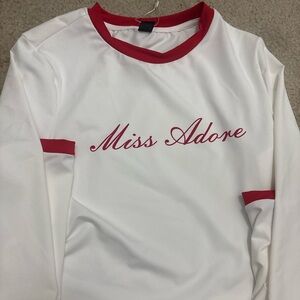 Long sleeve miss dior shirt